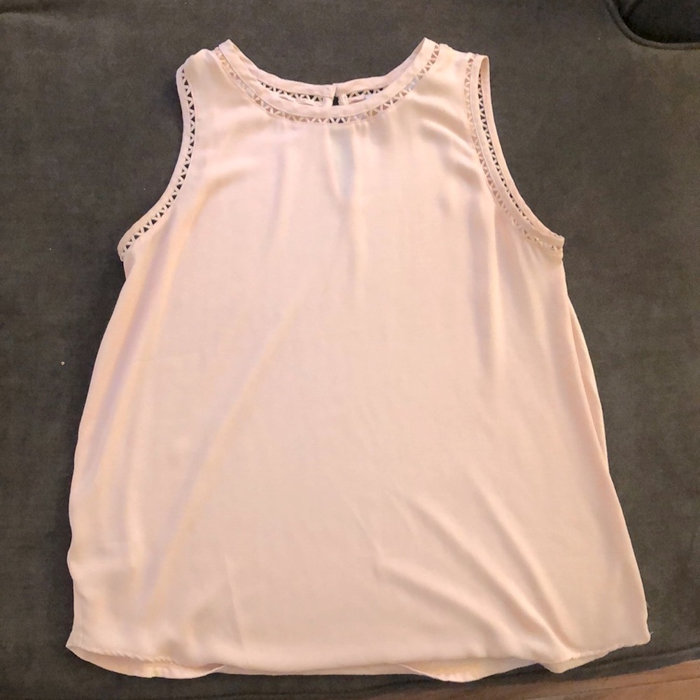 Pink sleeveless top - LOFT